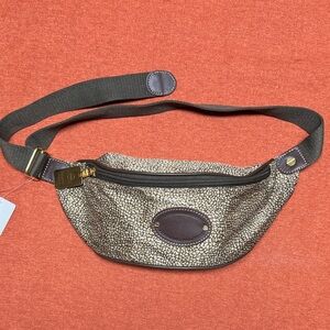 Borbonese Fanny bag Stylish Textured Belt Bag